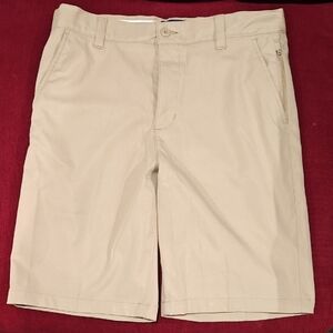 Lands' End Boys Active Performance Chino Tan Shorts